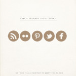 FREE SOCIAL ICONS::PARCEL INPSIRED