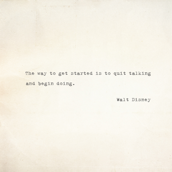 walt disney quote