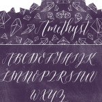 AMETHYST FONT BY MOLLY JACQUES ERICKSON