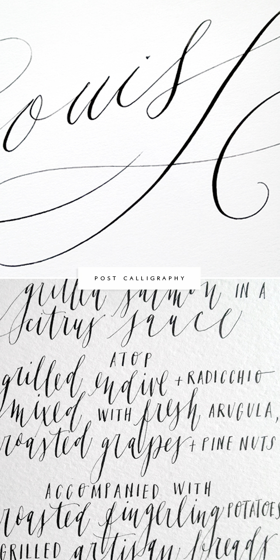 Post Calligraphy Interview via Besotted Blog