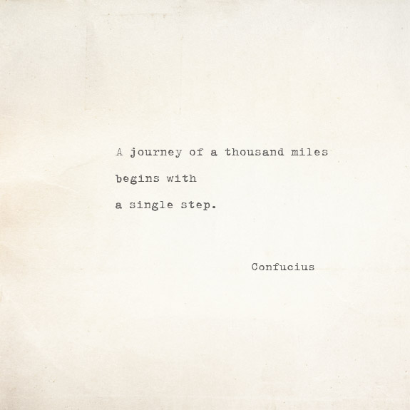 Confucius quote via besotted blog