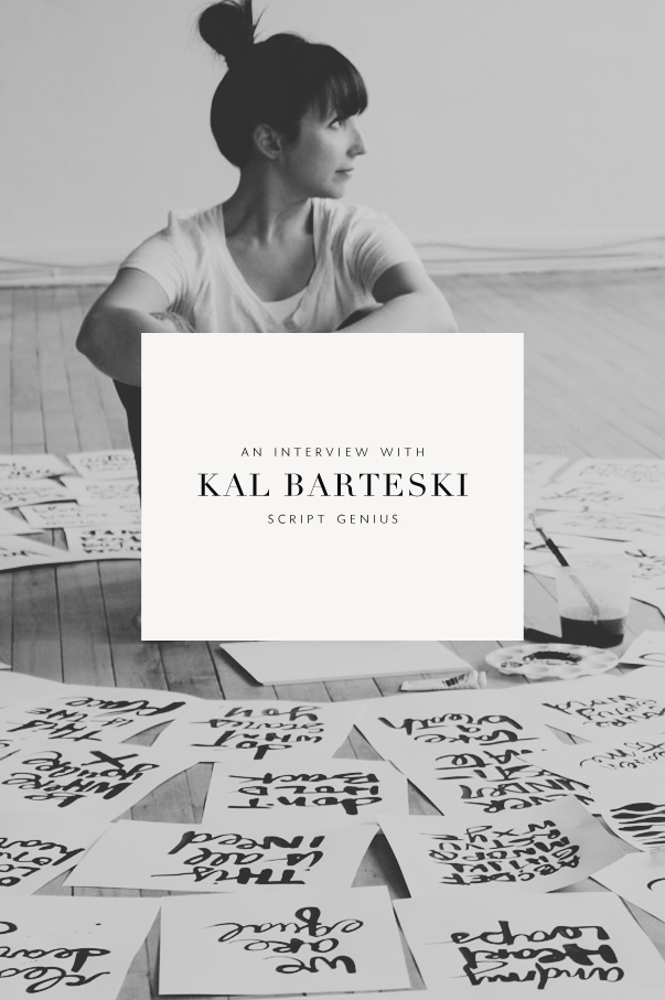 kal barteski interview via besotted blog