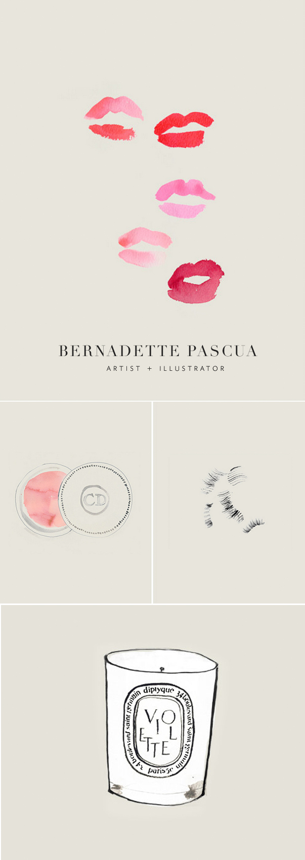 bernadette pascua artist and ilustrator via besotted blog