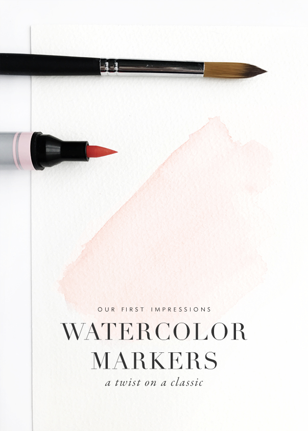 winsor newton watercolor pen with brush review via besotted blog