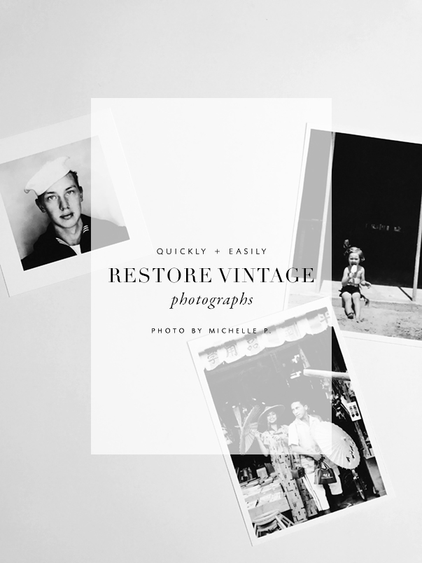 easily restore vintage photographs via besotted