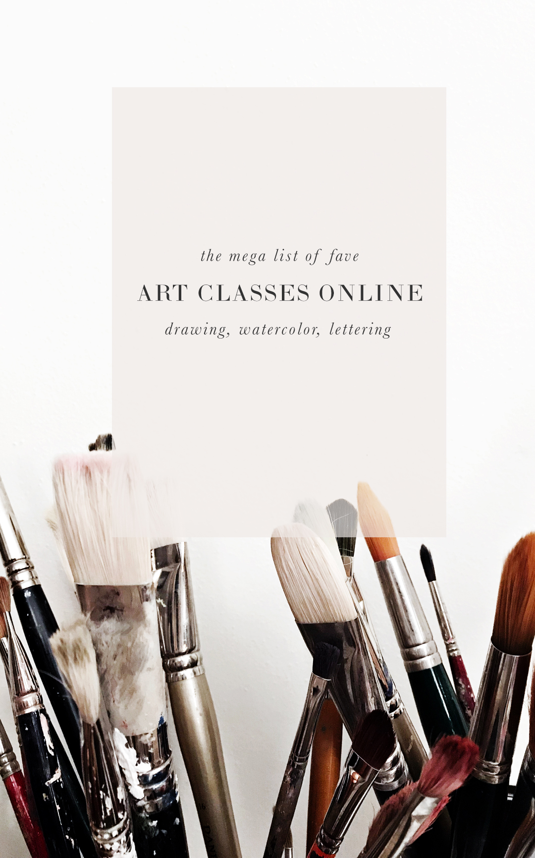 favorite online art classes via besotted